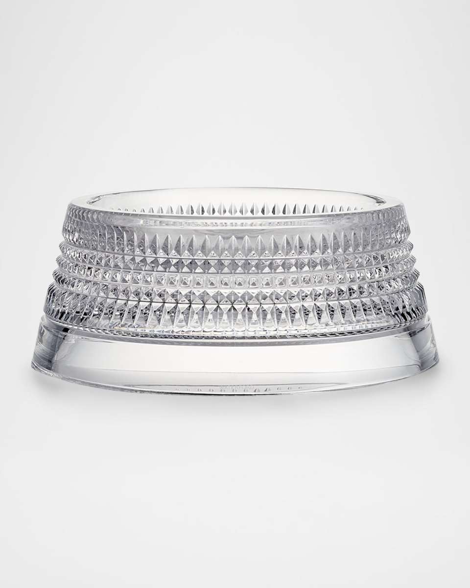 Large Crystal Pet Bowl, Personalization Optional
